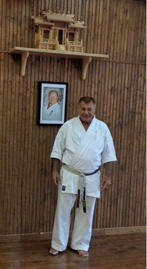 Shihan Roman Szyrajew, invitado del seminario de Kyokushin en Ciudad de México